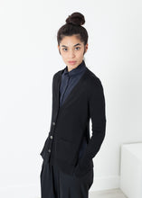 Load image into Gallery viewer, Square Cardigan in Black