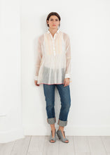 Load image into Gallery viewer, Sheer Rainbow Blouse in White