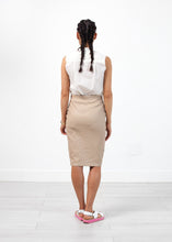 Load image into Gallery viewer, Floridia Leather Skirt